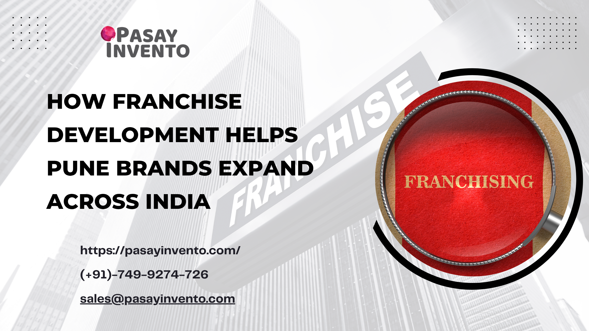 Franchise Development agency in pune