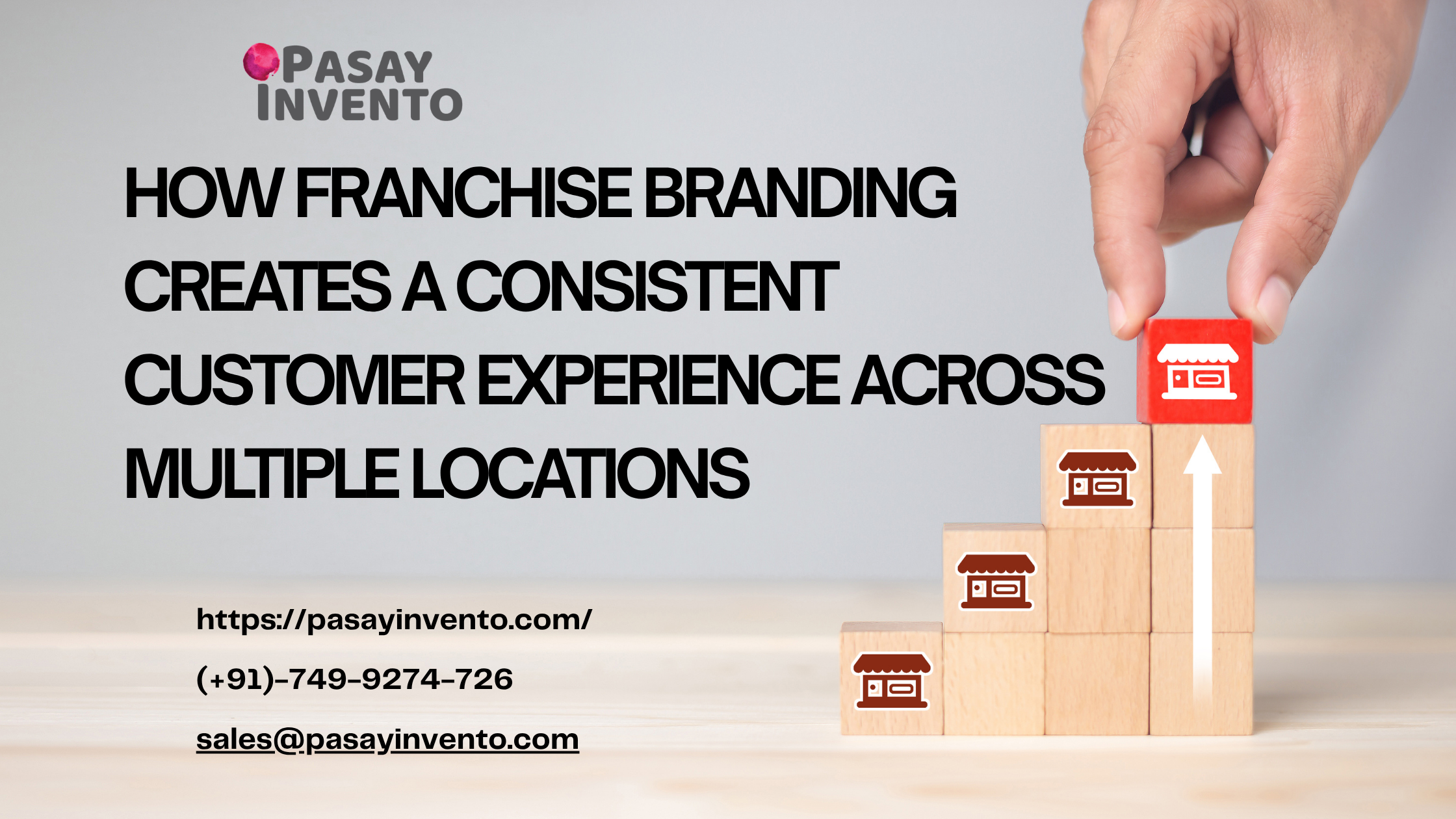 Franchise branding creates a consistent customer experience across multiple locations